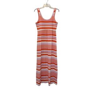 Columbia PFG Omni-Wick Maxi Dress Tank Women's M/M Outdoors Travel Summer Casual